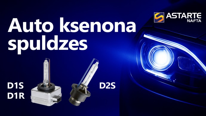Auto ksenona spuldzes