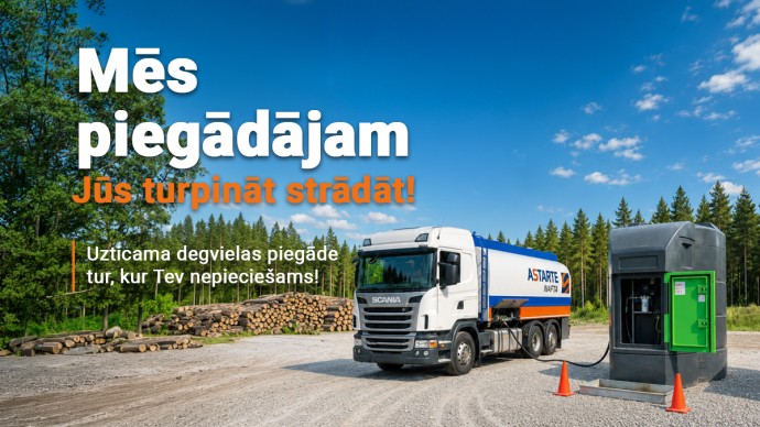 Dīzeļdegvielas piegāde tieši Jūsu objektā